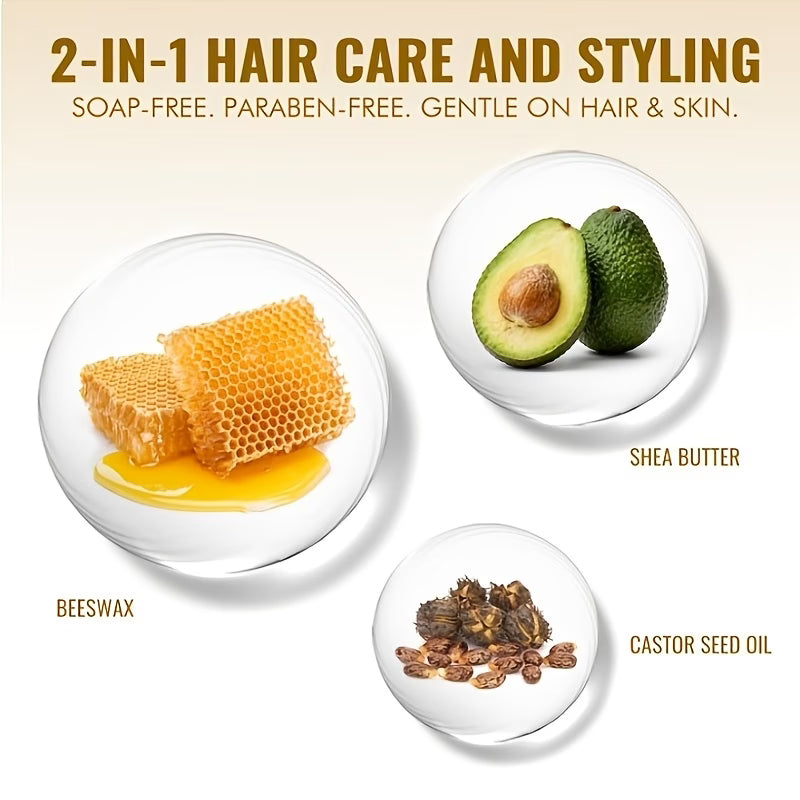 Hair Wax Stick, Non-Greasy Styling Gel Stick