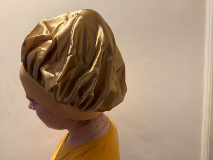 Double Layer Sleeping Bonnet Cap for Women