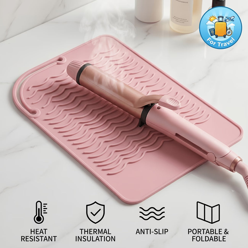 Heat-Resistant Straightener Cooling Pad